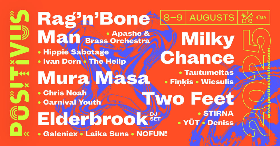 Sestdienas biļete / Saturday ticket - Positivus Festival 2025