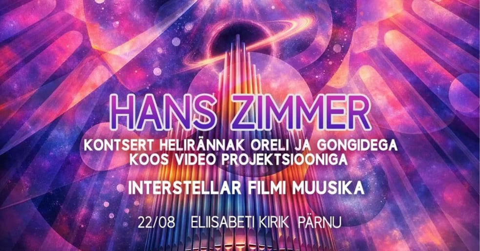 PÄRNU. Hans Zimmer. Orel ja gongid