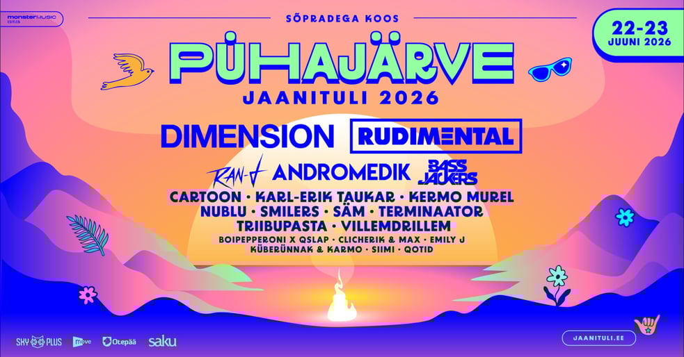 Pühajärve jaanituli 2026 / 2-päeva pass