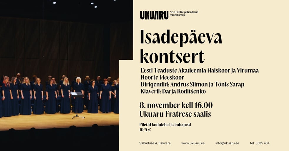 Isadepäeva kontsert Ukuarus