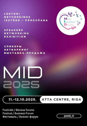 MID 2025 Eiropas biznesa forums/labdarības festivāls