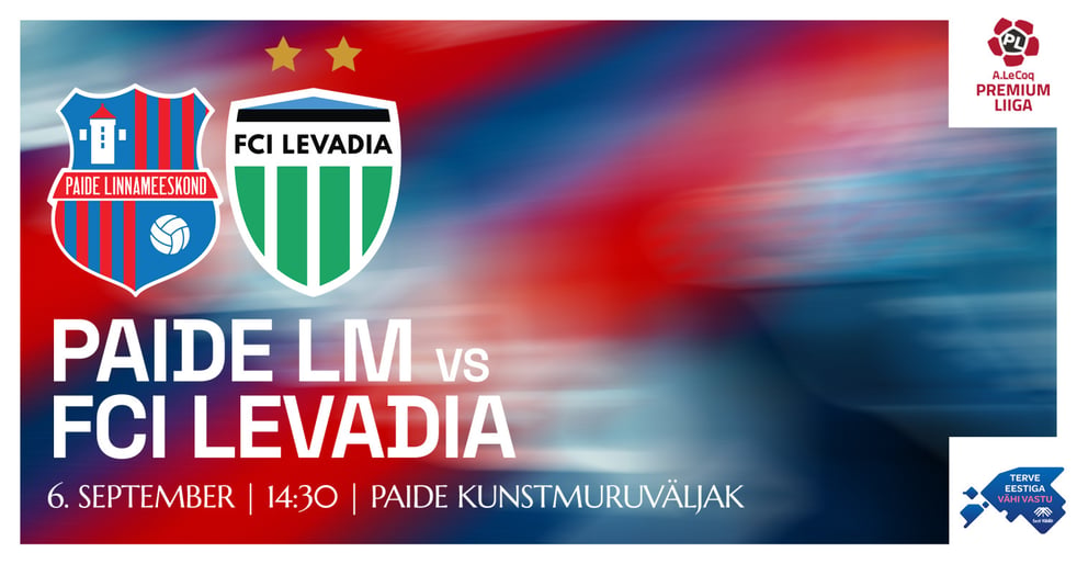 A. LE COQ PREMIUM LIIGA | PAIDE LINNAMEESKOND VS FCI LEVADIA