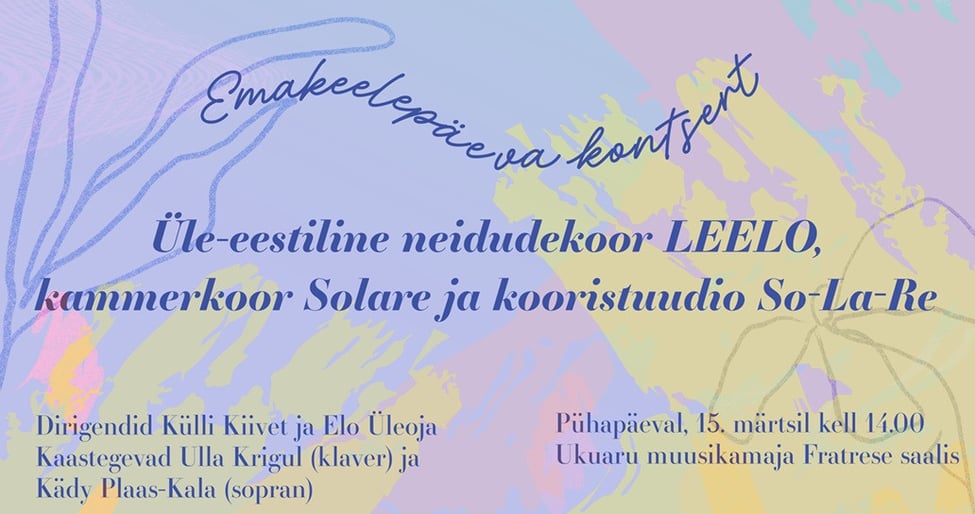 Emakeelepäeva kontsert