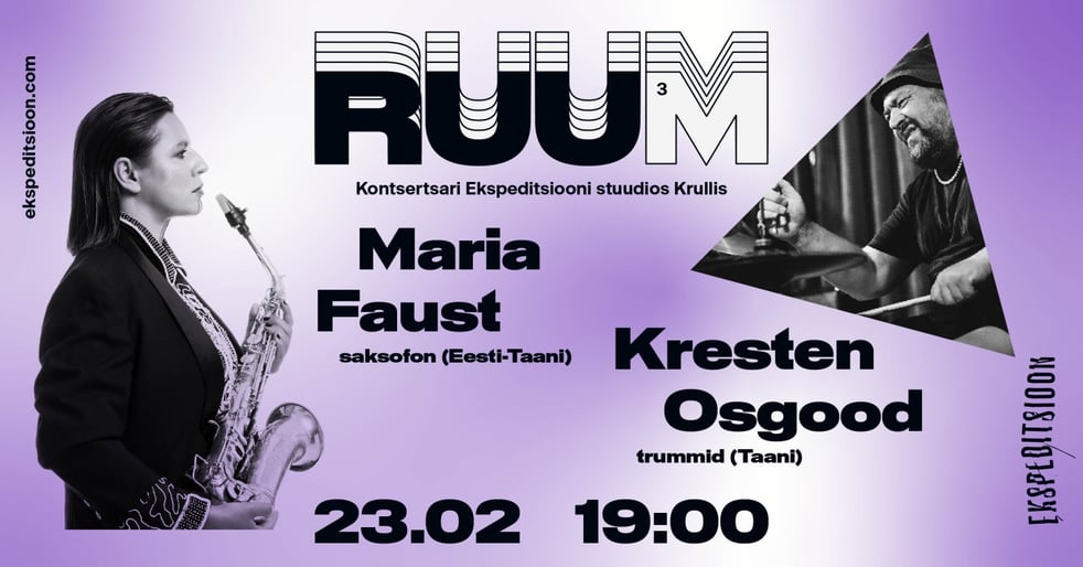 Kontsertsari RUUM: Maria Faust & Kresten Osgood