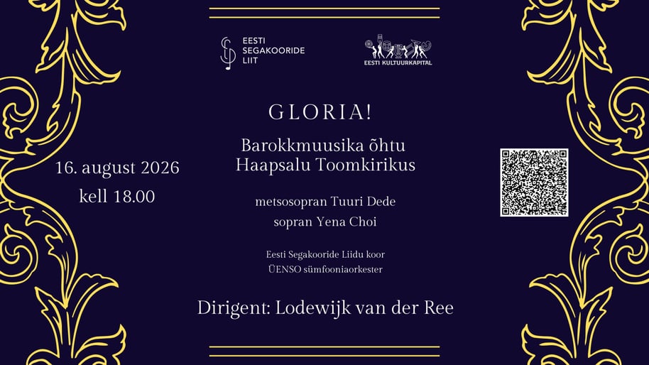 GLORIA! Barokkmuusika õhtu Haapsalu Toomkirikus
