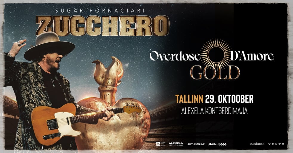 Zucchero: Overdose D'Amore Gold Tour 2026