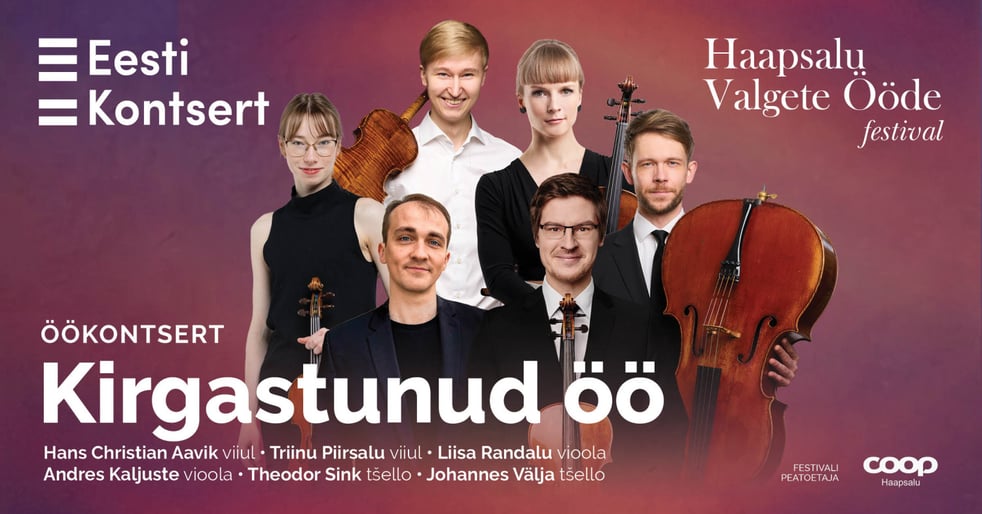 Kirgastunud öö. HAAPSALU VALGETE ÖÖDE FESTIVAL