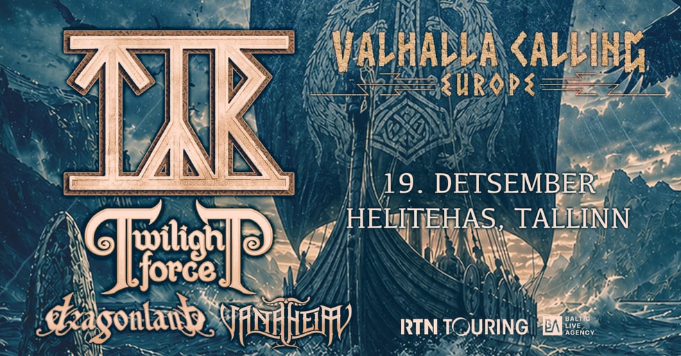 Týr / Twilight Force / Dragonland / Vanaheim 2026 EU Tour