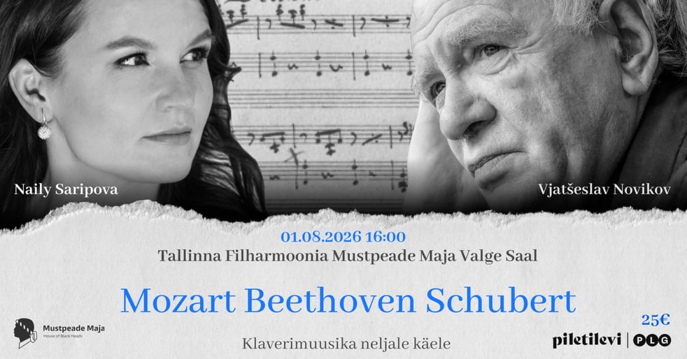 Mozart-Beethoven-Schubert. Klaverimuusika neljale käele