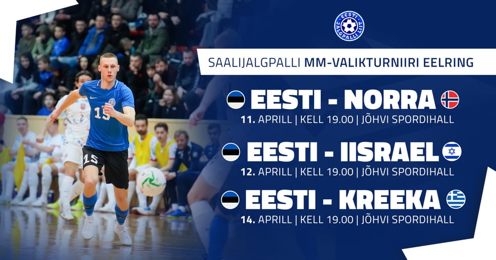 Saalijalgpalli MM-valikturniiri eelring | KREEKA-IISRAEL