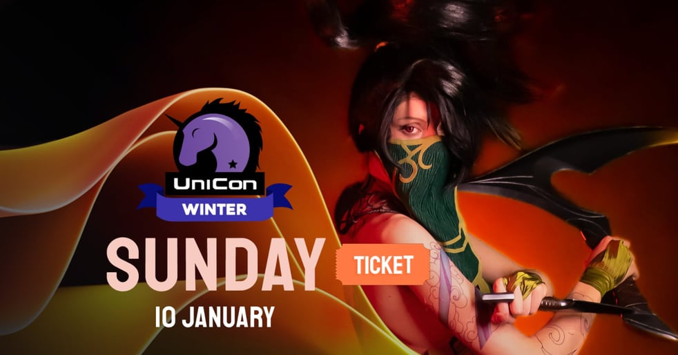 UniCon Winter 2027 Sunday ticket
