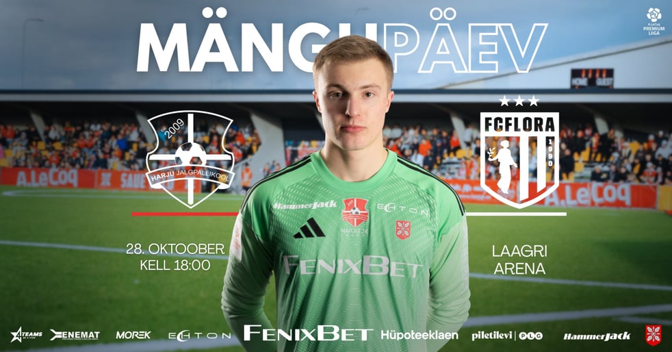 Harju JK Laagri vs FC Flora / Harju JK Laagri kodumängud 2026