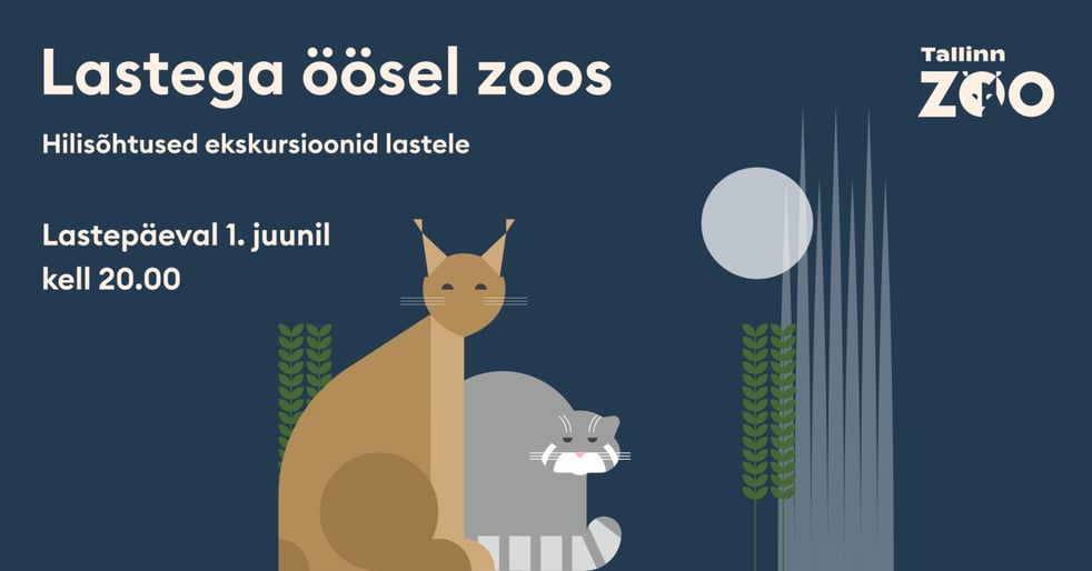 Lastega öösel zoos - Hilisõhtused ekskursioonid lastele / eesti keeles / Põhjavärav grupp 3