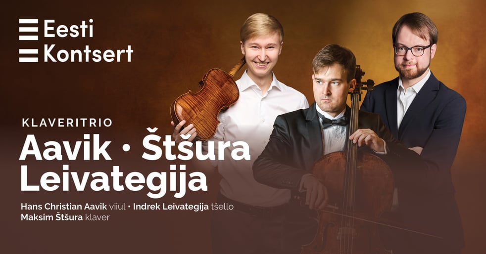 Klaveritrio. Aavik-Štšura-Leivategija