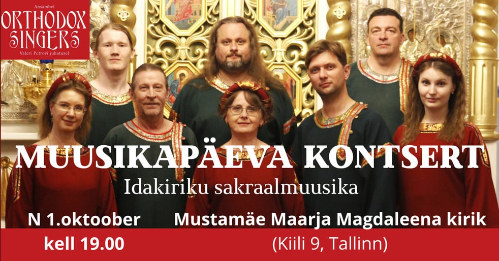 Orthodox Singersi Muusikapäevakontsert