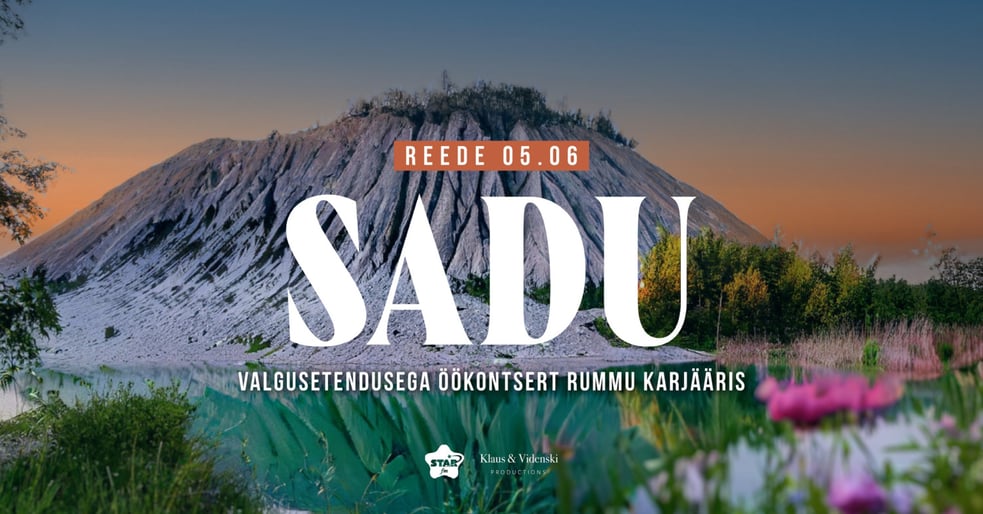 SADU | Valgusetendusega öökontsert Rummu karjääris
