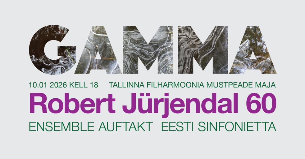 Robert Jürjendal 60. GAMMA
