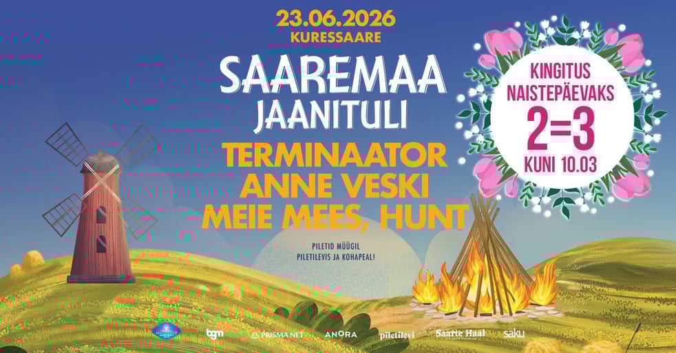 Saaremaa jaanituli 2026