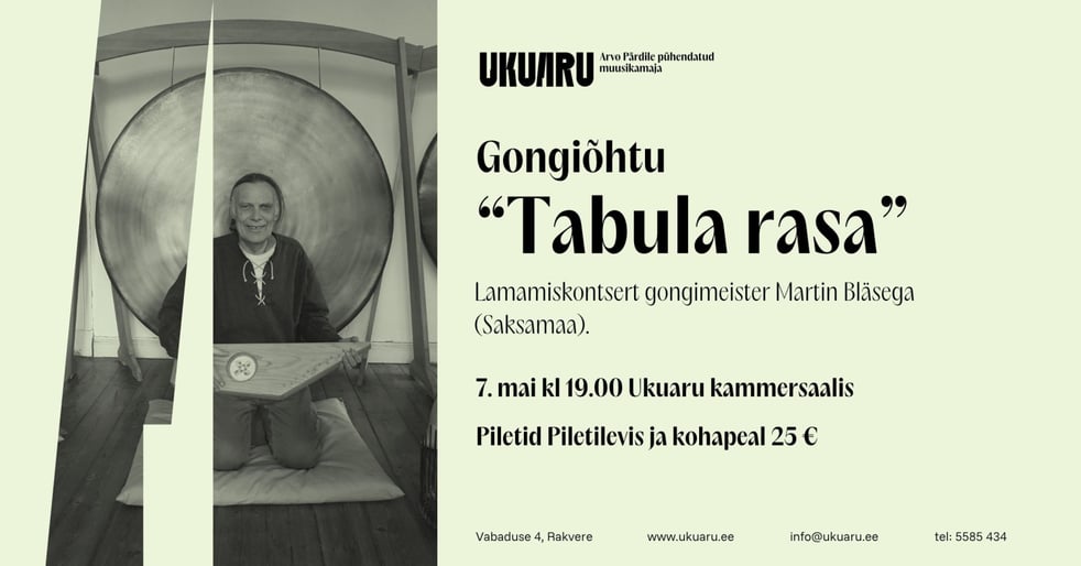 Gongiõhtu "Tabula rasa" Ukuarus
