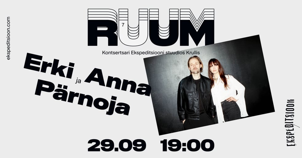 Kontsertsari RUUM: Erki ja Anna Pärnoja