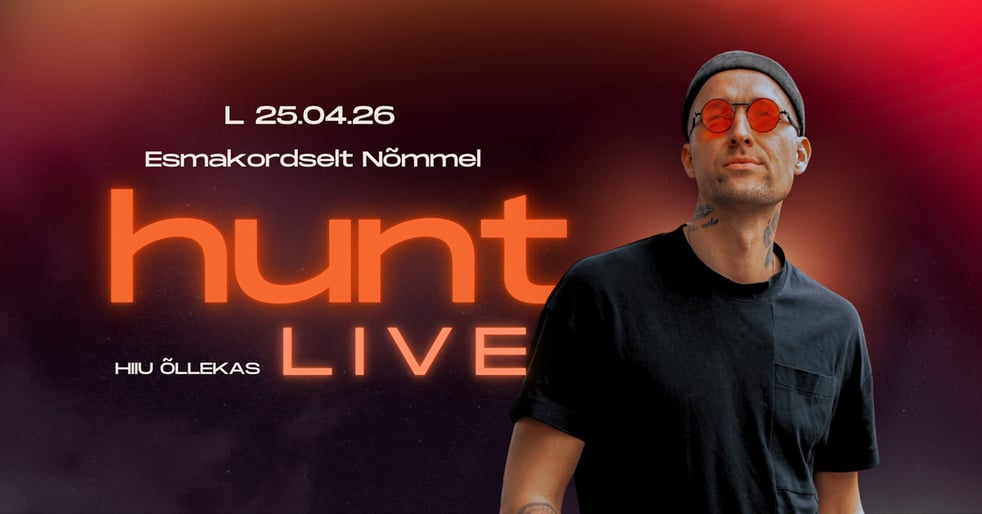 HUNT LIVE @ Hiiu Õlletuba | 25.04.26
