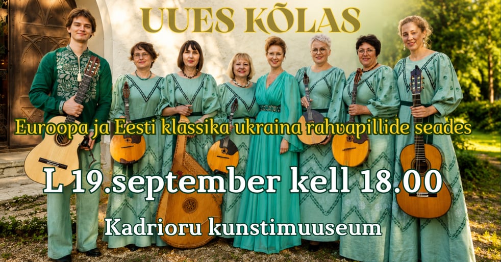 Uues kõlas. Euroopa ja Eesti klassika ukraina rahvapillide seades