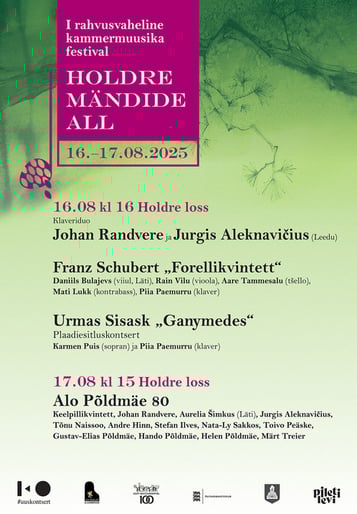 Holdre I rahvusvaheline kammermuusika festival / 17.08 päevapilet