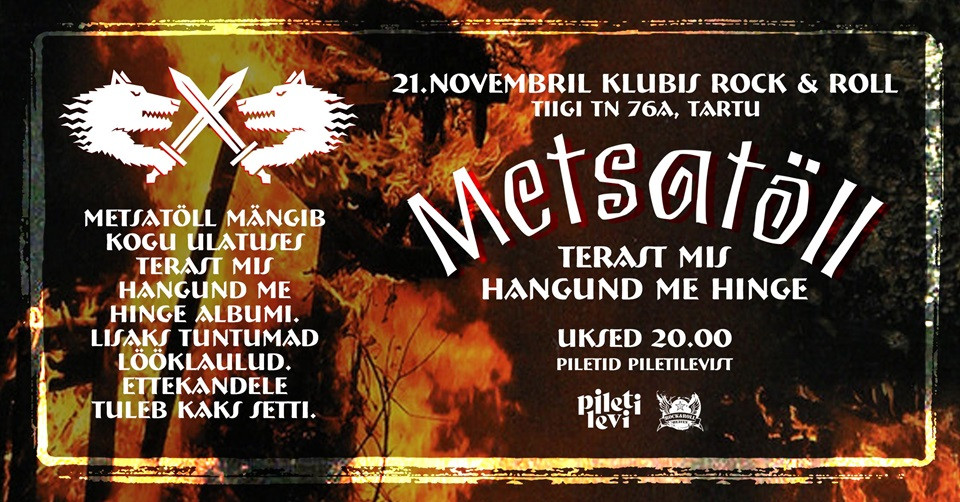 Metsatöll - Terast mis hangund me hinge