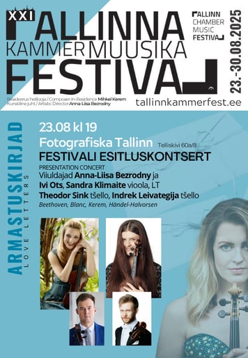 XXI Tallinna Kammermuusika Festivali esitluskontsert