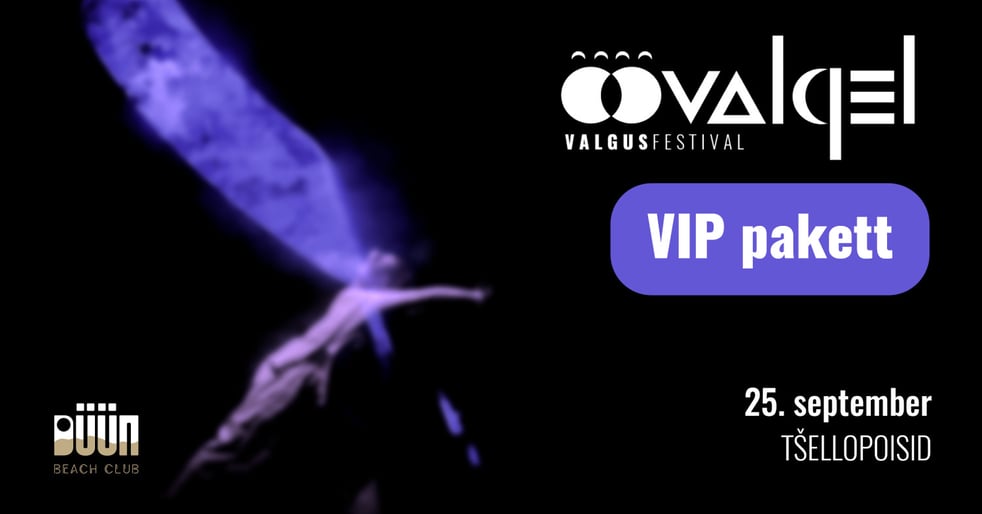 Valgusfestival ''Öövalgel'' VIP-pakett / Visuaaletendus ''Monument'' / Kontsertetendus - Tšellopoisid
