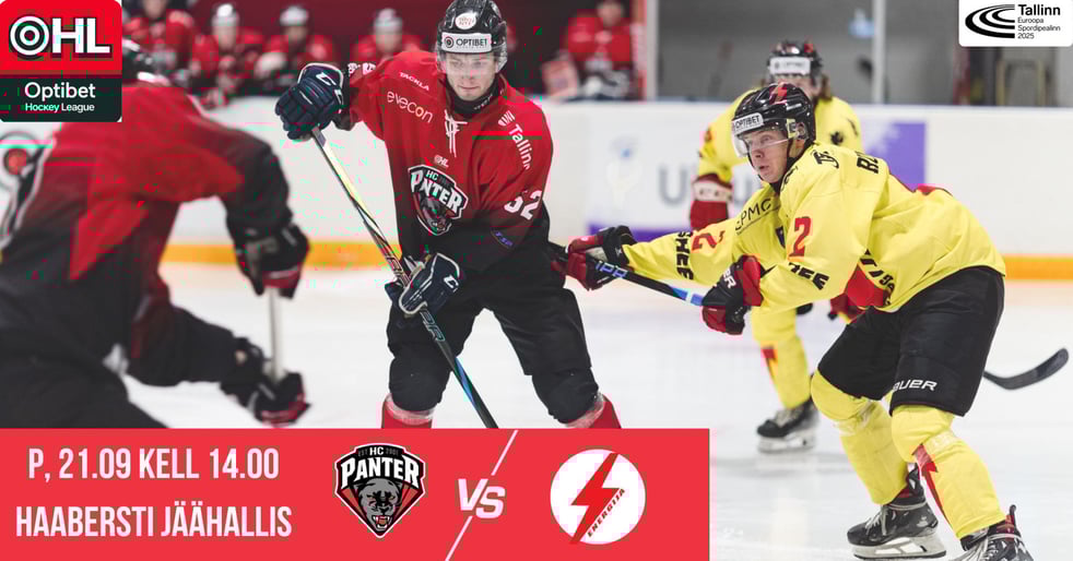 HC Panter Optibet hokiliiga. HC Panter vs HC Energija