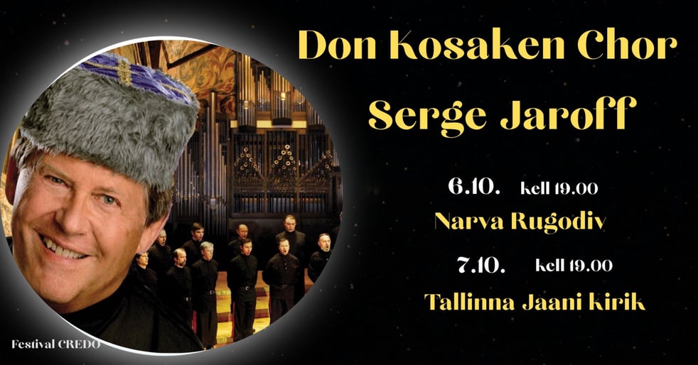 Festival Credo. Don Kosaken Chor, Serge Jaroff (07.10.26 asendus)