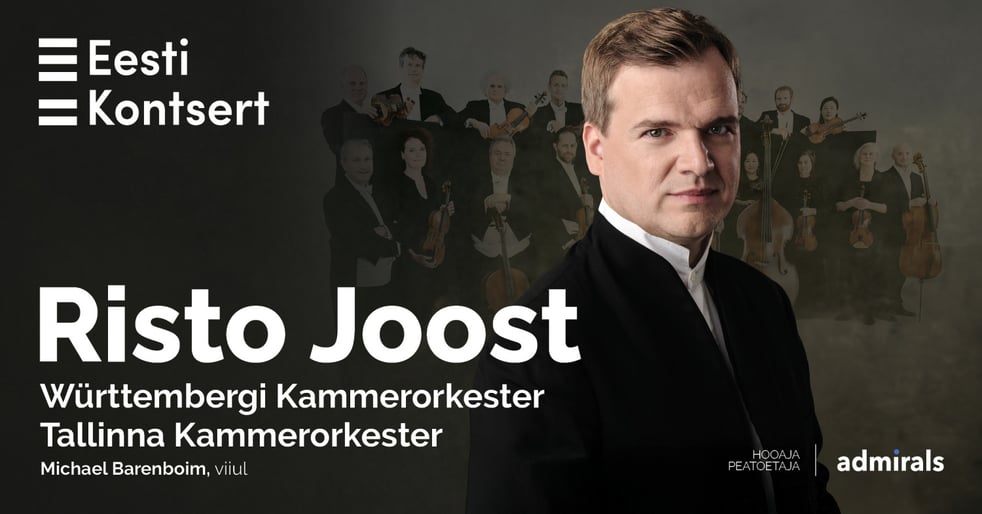 Dirigent Risto Joost ühendab laval kaks mainekat kammerorkestrit