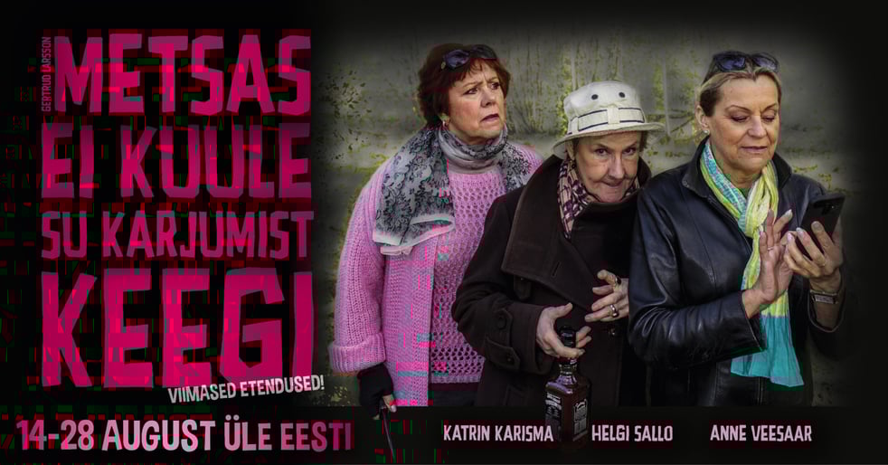 Gertrud Larsson ''Metsas ei kuule su karjumist keegi''