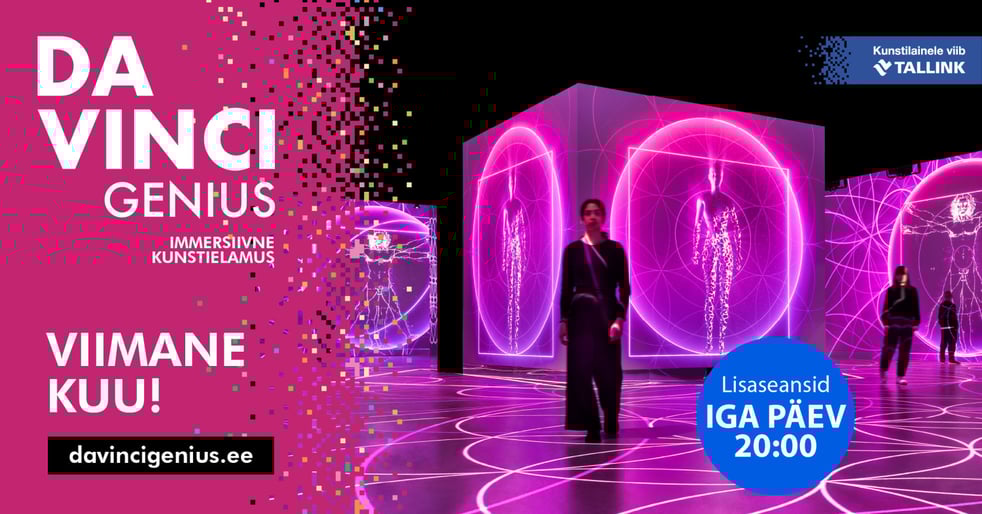 Da Vinci Genius / Time Slot ehk Kindla sisenemisajaga pilet