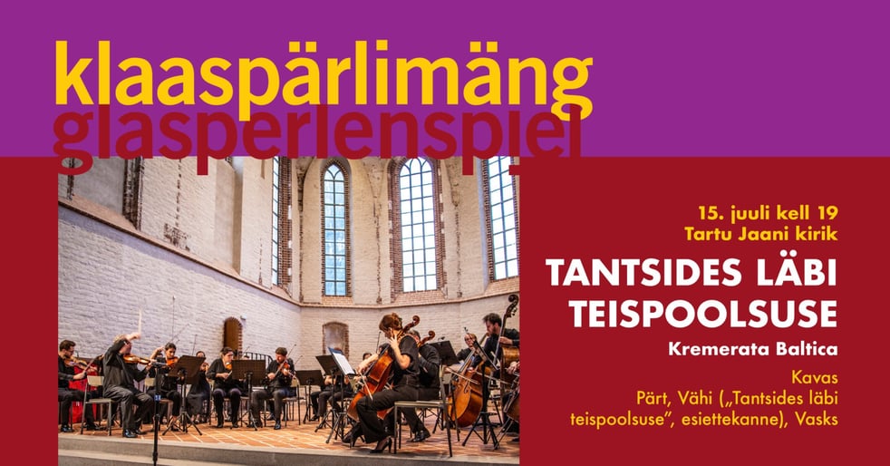 Tantsides Läbi Teispoolsuse - Festival Klaaspärlimäng 2025