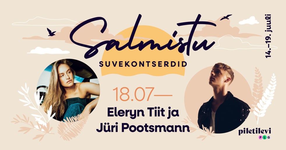 Eleryn Tiit ja Jüri Pootsmann. Salmistu Suvekontserdid