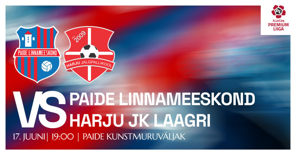 A. LE COQ PREMIUM LIIGA | PAIDE LINNAMEESKOND VS HARJU JK LAAGRI / Paide Linnameeskond kodumängud 2026