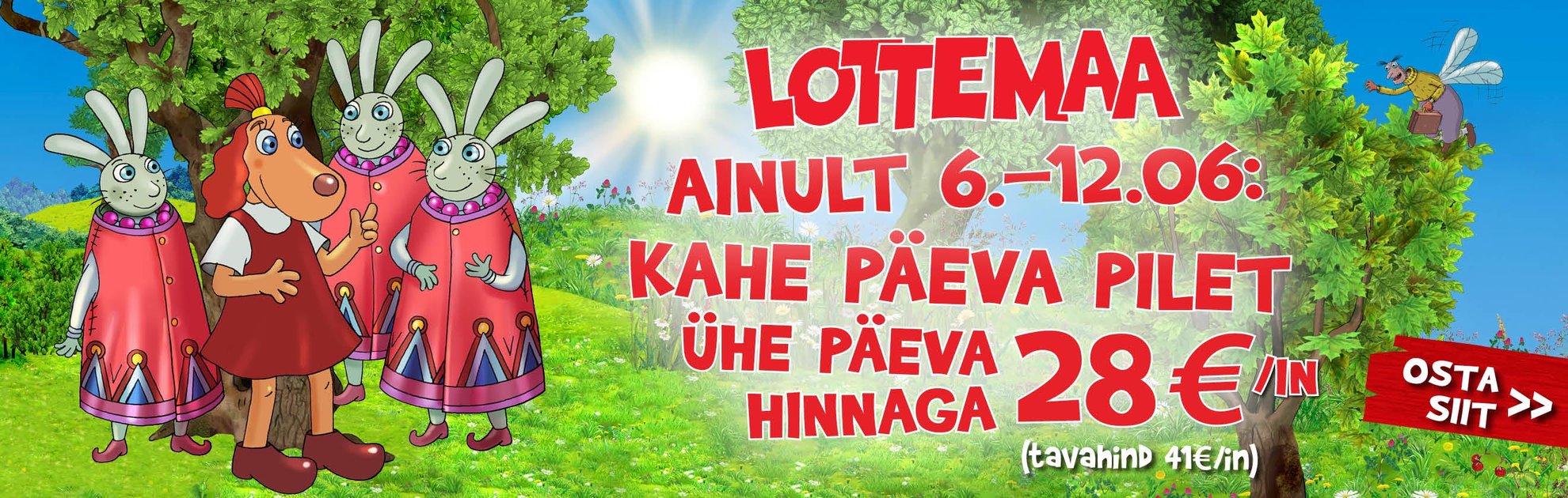 Lottemaa suvi 2026 / Kampaania!