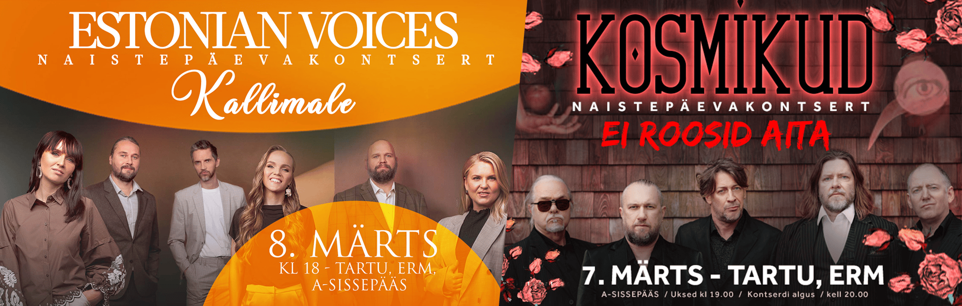 Estonian Voicesi naistepäevakontsert 'Kallimale'