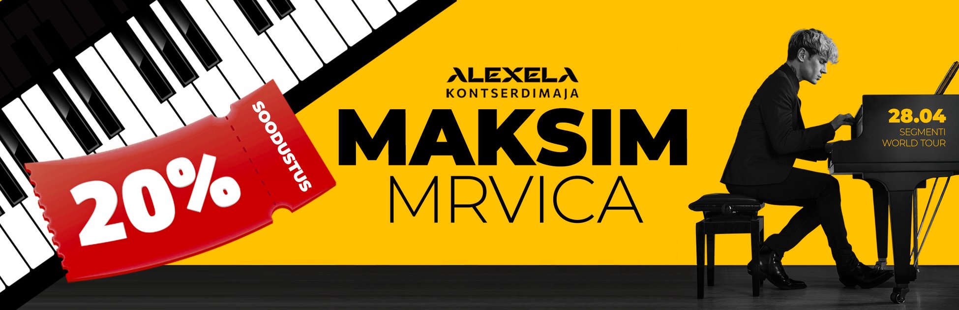 Maksim Mrvica 'Segmenti' / Kampaania!