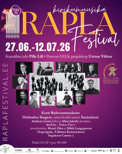 XXXIV Rapla Kirikumuusika Festival