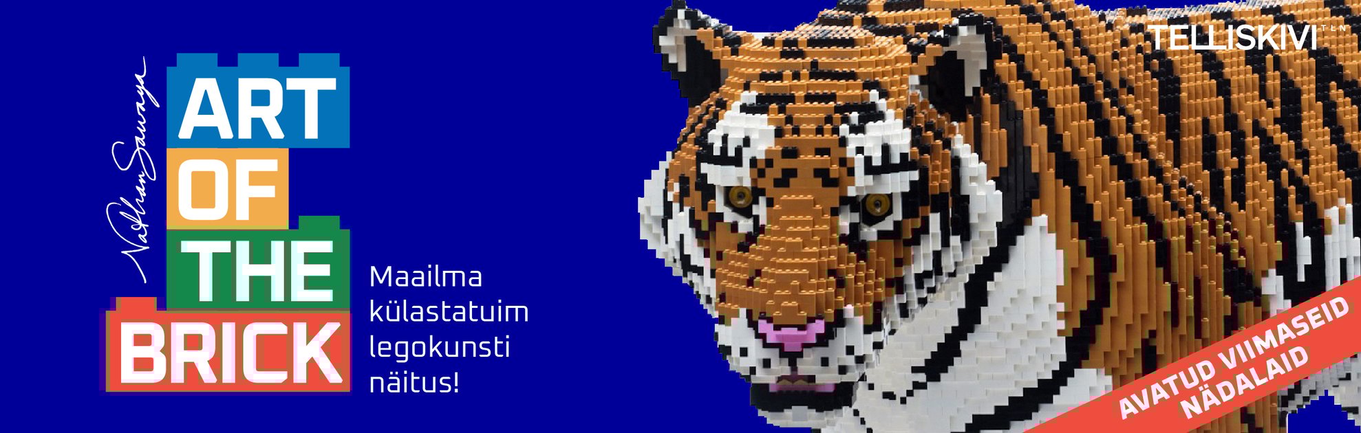 Art Of The Brick - LEGO®kunsti näitus / Kampaania! 2=3