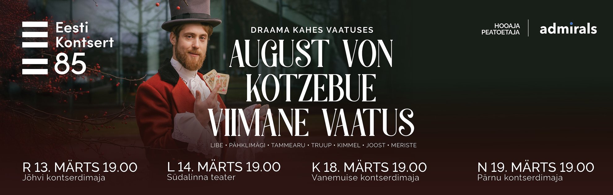 Sündinud Jõhvis: August von Kotzebue viimane vaatus