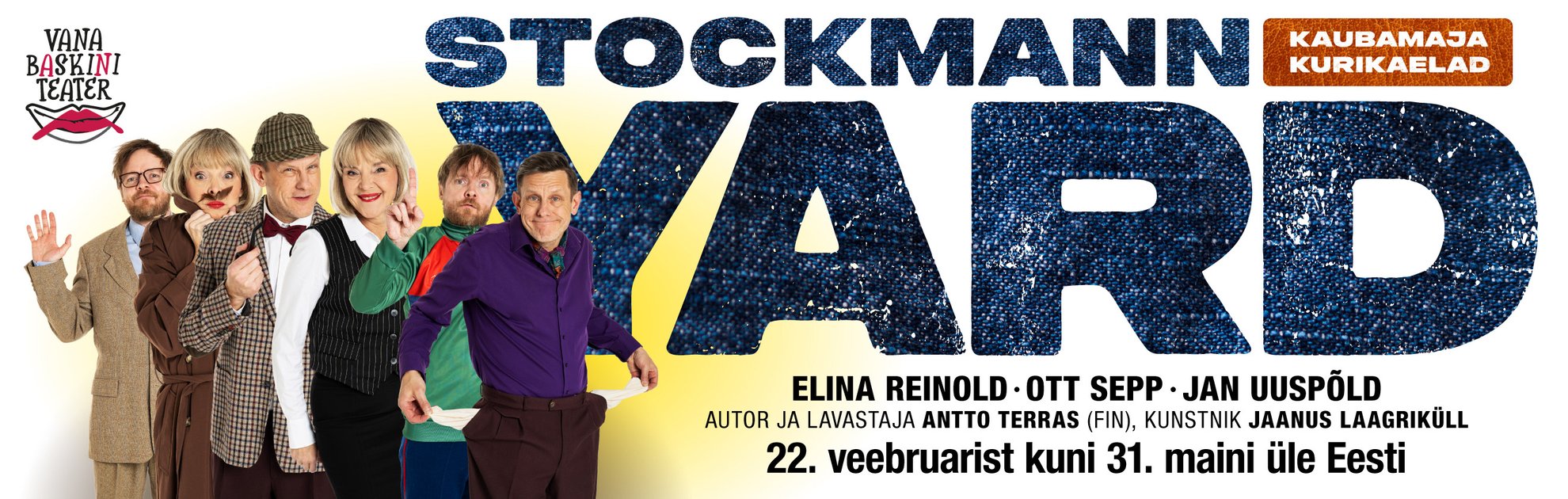 Kriminaalkomöödia 'Stockmann Yard - Kaubamaja kurikaelad'