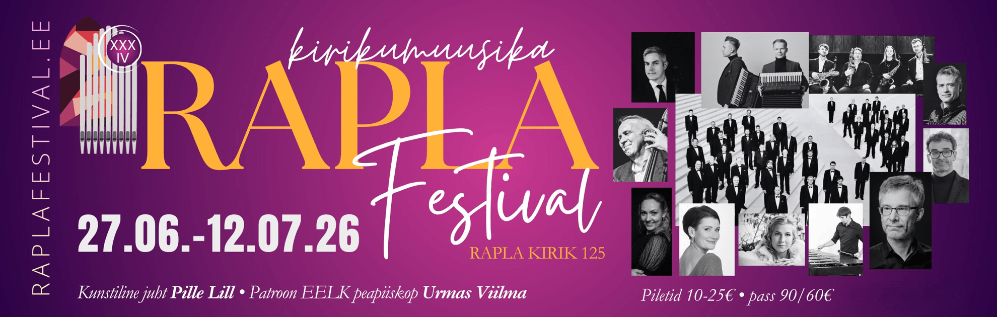 XXXIV Rapla Kirikumuusika Festival