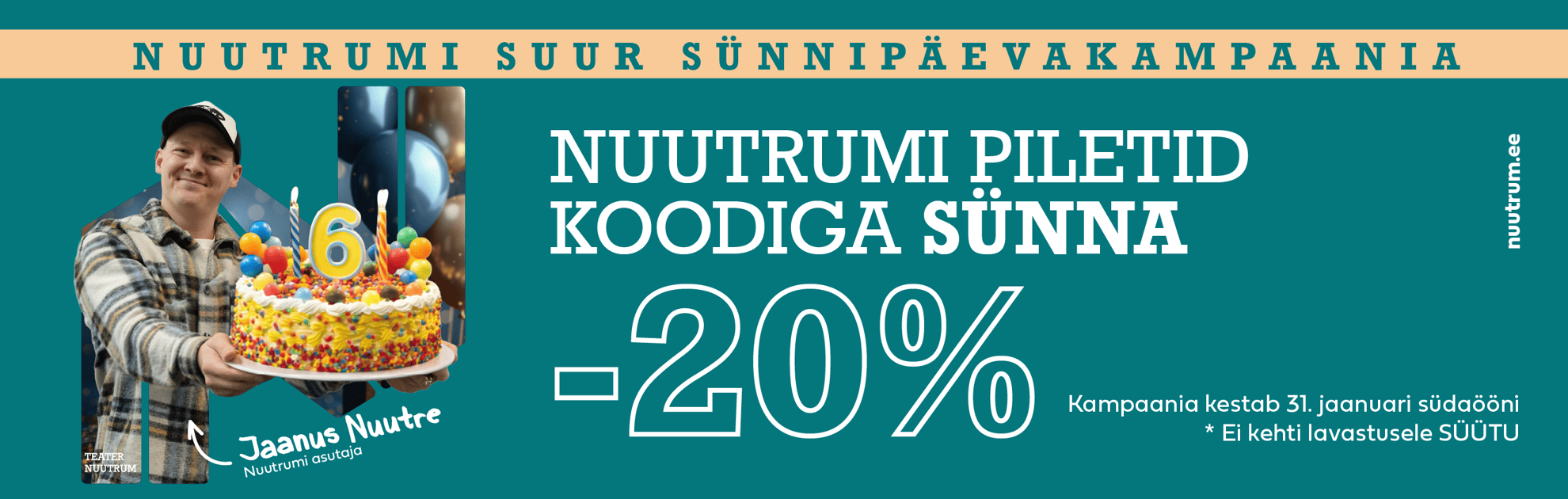 Nuutrumi Sünnipäeva kampaania!