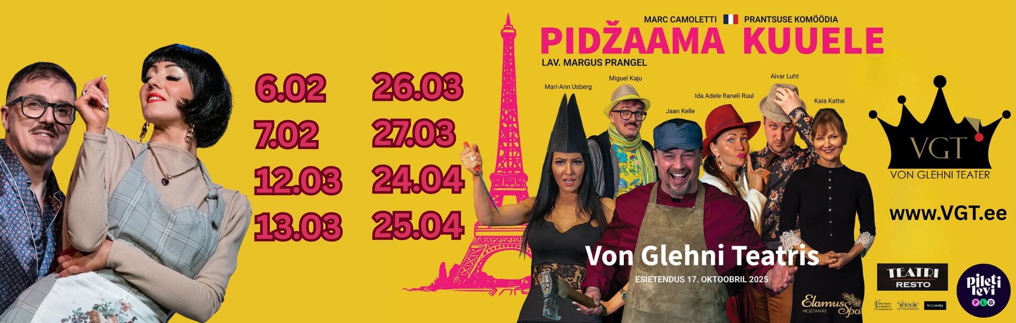 Pidžaama kuuele / Von Glehni teater