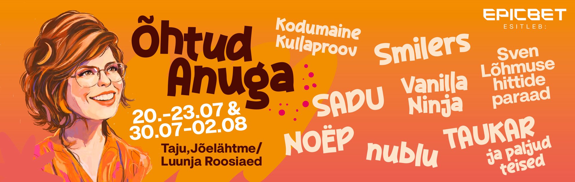 Õhtud Anuga looduskaunis Eestis