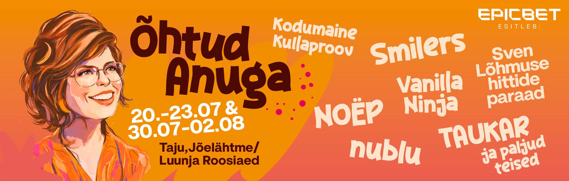 Õhtud Anuga looduskaunis Eestis